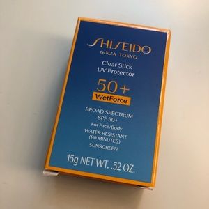 Shiseido Makeup - Shiseido clear stick UV protector 50+ wetforce Shiseido Makeup - Shiseido clear stick UV protector 50+ wetforce